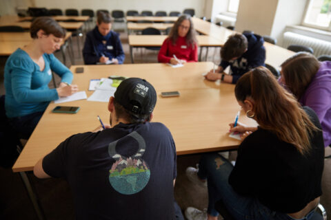 Ideensammlung Grüne Uni (Foto: Nicolas Martin-Beaumont)